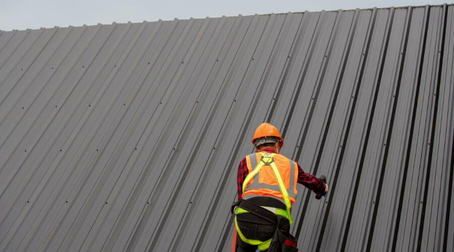 Professional metal roof installation services in Sheffield, IA